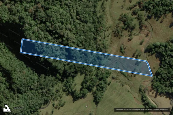 Imagem de satélite de Fazenda Rio Bonito - Gleba 01 em Urubici - SC