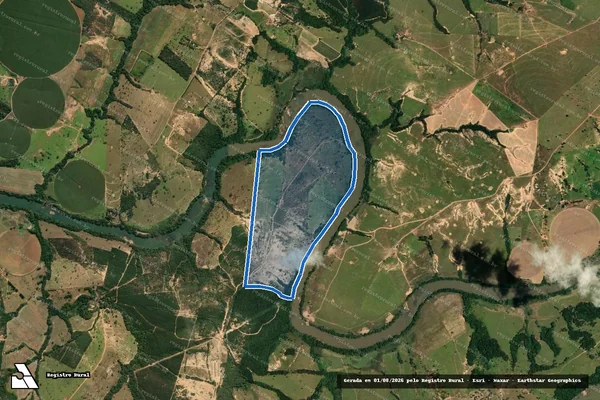 Imagem de satélite de FAZENDA BOM SUCESSO - FAZENDA BOM SUCESSO em Martinho Campos - MG