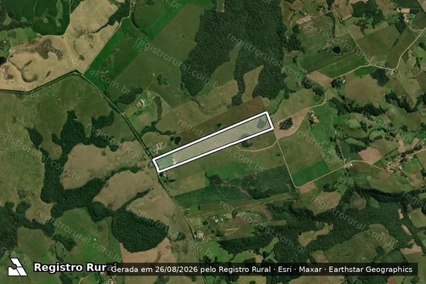 Imagem de satélite de S.D.E - S.D.E em Júlio de Castilhos - RS