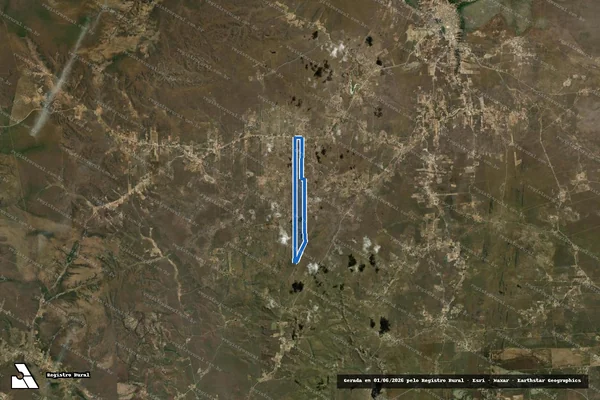 Imagem de satélite de FAZENDA PARAISO - II em Buritirama - BA
