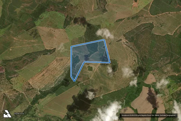 Imagem de satélite de FAZENDA BOA VISTA - MICHELE BORGES VILELA em Mineiros - GO