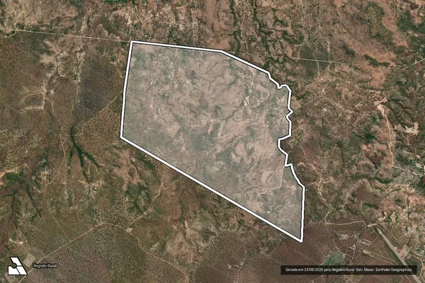Imagem de satélite de PAU DE LEITE DATA CACHOEIRA - 001 em Floriano - PI
