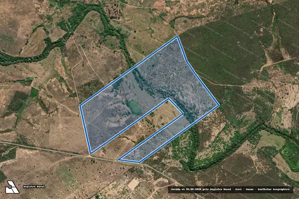 Imagem de satélite de SÍTIO CALUMBI - Parte 1 em Granito - PE