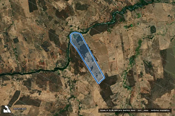 Imagem de satélite de FAZENDA FORMOSO - Parte 3 em Coribe - BA