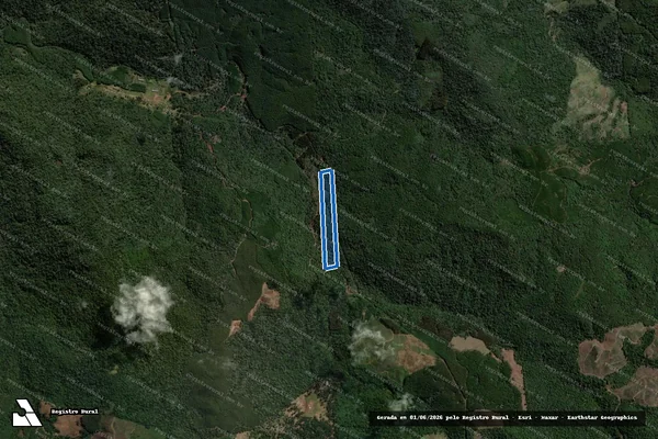 Imagem de satélite de FAZENDA JACYRA VACCHI - FRAçãO A em Coronel Domingos Soares - PR