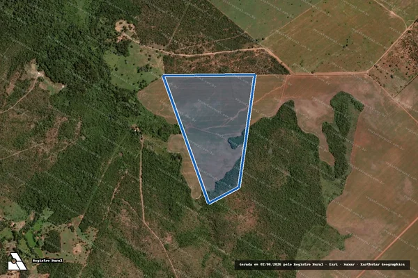 Imagem de satélite de FAZENDA GALILEIA XXXIV - Parte 1 em Almas - TO