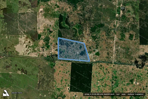 Imagem de satélite de RANCHO CANZIL - Parte 01 em Porto Murtinho - MS