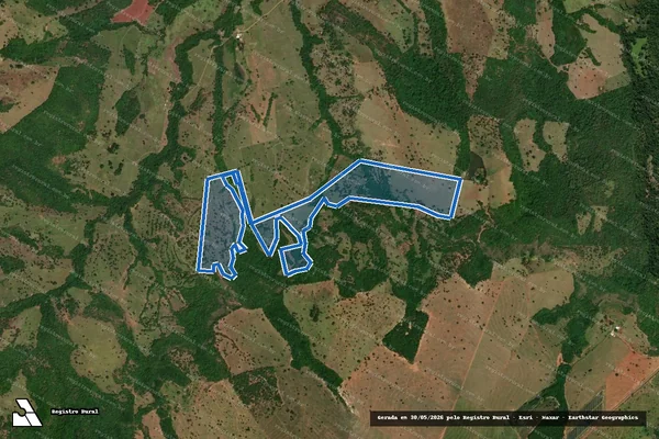 Imagem de satélite de Fazenda Boa Esperança III ? Gleba B - Faz Boa Esperança III ? Gleba B-01 em Cassilândia - MS