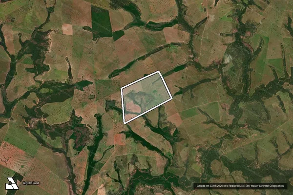 Imagem de satélite de ESTANCIA NOSSA SENHORA APARECIDA - PARTE 1 em Pedro Gomes - MS