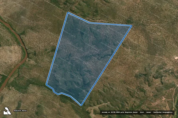 Imagem de satélite de Fazenda Caximbo - PARTE 1 em Baixa Grande do Ribeiro - PI