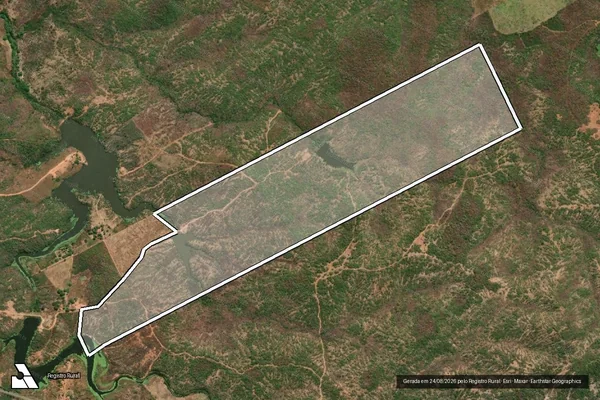 Imagem de satélite de Fazenda Boa Esperança - Fazenda Boa Esperança em Cariús - CE