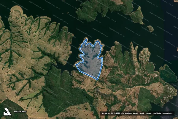 Imagem de satélite de Fazenda Pires - Gleba 01 em Catalão - GO