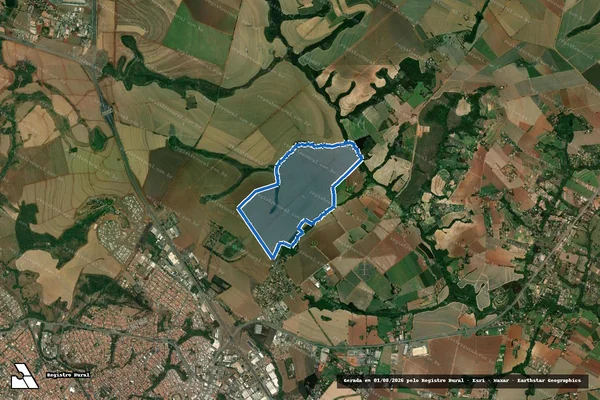 Imagem de satélite de FAZENDA RETIRO - Parte 4 em Limeira - SP