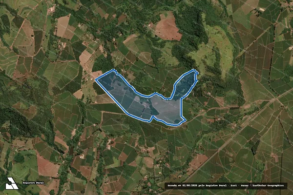 Imagem de satélite de SANTA ANGELA - FURNA - Parcela 1 em São Sebastião do Paraíso - MG