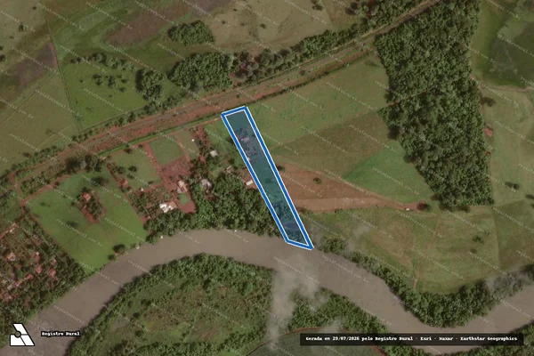 Imagem de satélite de FAZENDA BOA VISTA - PARCELA 01 em Santa Helena de Goiás - GO