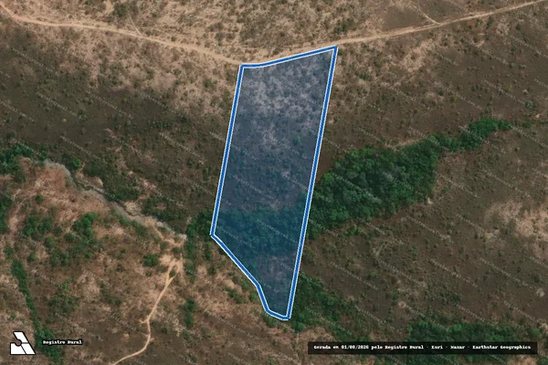 Imagem de satélite de Fazenda Tamanduá - Gleba 264 em Curvelo - MG