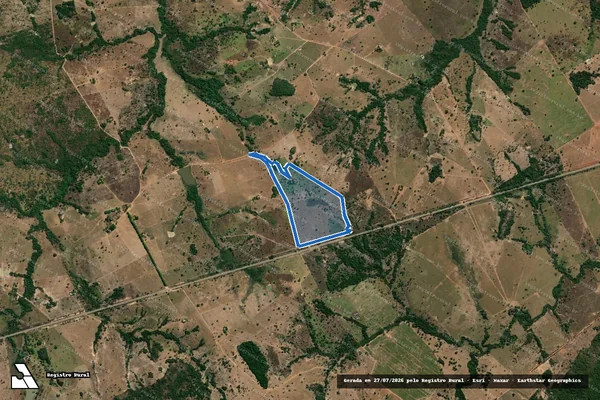 Imagem de satélite de Lote 41 ? Projeto de Assentamento Liberdade (Gleba 01) - Lote 41 - P.A. Liberdade (Gleba 01) em Itapirapuã - GO