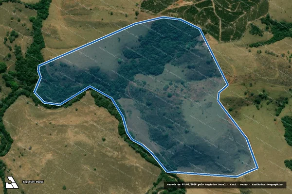 Imagem de satélite de Fazenda Laginha - Gleba 2 em Santo Antônio do Amparo - MG