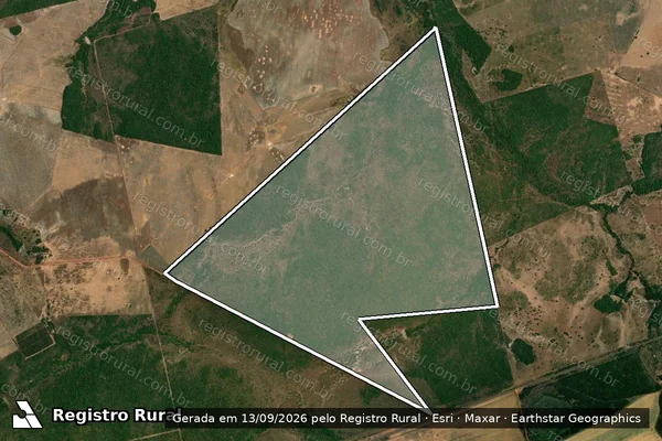 Imagem de satélite de Fazenda Buriti - Lote 63-D, Loteamento Baunilha - Parcela 1 em Cristalândia - TO