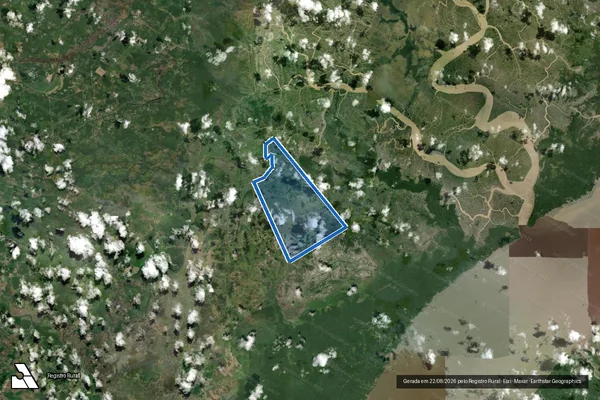 Imagem de satélite de LOTE 06 (FAZENDA JUPATI) - LOTE 06 (FAZENDA JUPATI) em Itaubal - AP
