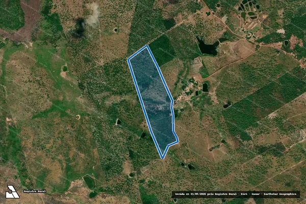 Imagem de satélite de FAZENDA SÃO FRANCISCO - Parcela 1 em Bacabal - MA