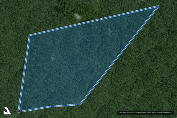 Imagem de satélite de FAZENDA CEU AZUL