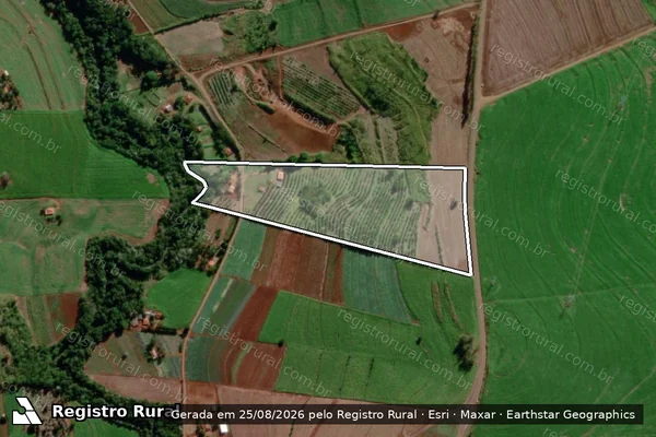 Imagem de satélite de Fazenda Akola - Parte 21 em Londrina - PR