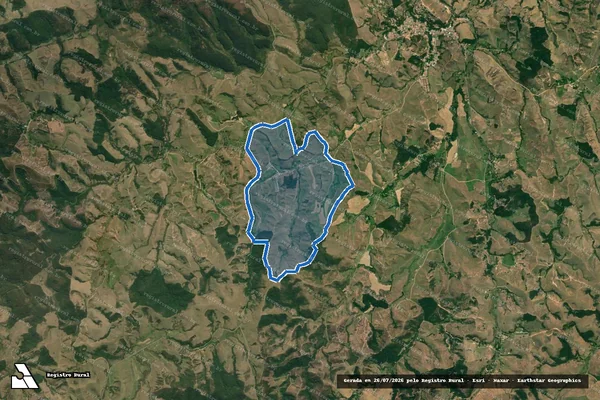 Imagem de satélite de Fazenda São Miguel - Parte 1 em Queluz - SP
