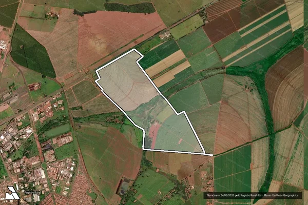 Imagem de satélite de Fazenda Santa Maria ?Estância Sônia? - Parte 1 em Barretos - SP