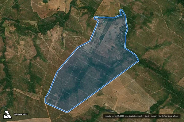 Imagem de satélite de FAZENDA MATO SECO em Riachão - MA