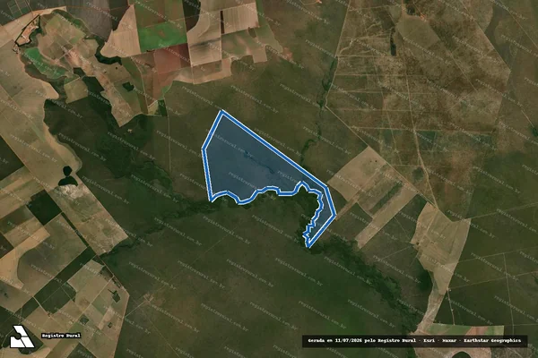 Imagem de satélite de FAZENDA ALTO DA SERRA III
