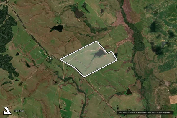 Imagem de satélite de FAZENDA SANGA FUNDA em São Francisco de Assis - RS
