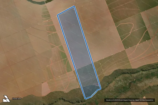 Imagem de satélite de Fazenda Silva Paes - Lote 53 B em Formosa do Rio Preto - BA