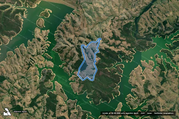 Imagem de satélite de Fazenda Varadouro - Fazenda Varadouro em Itatiaia - RJ