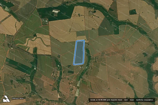 Imagem de satélite de FAZENDA SÃO BOM JESUS em Mirassol - SP