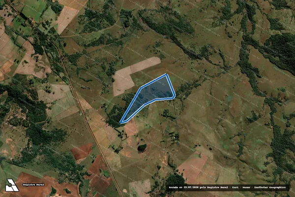 Imagem de satélite de Arcanjo Miguel II / Parcela 1 em São Francisco de Assis - RS