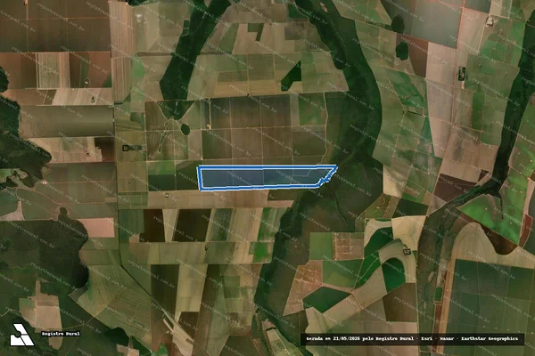 Imagem de satélite de Fazenda São Carlos  -  IV em Campos de Júlio - MT