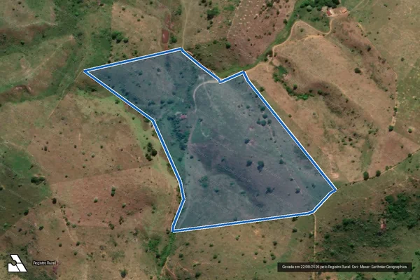 Imagem de satélite de FAZENDA ITAUNINHA - PARCELA 02 em Itanhém - BA