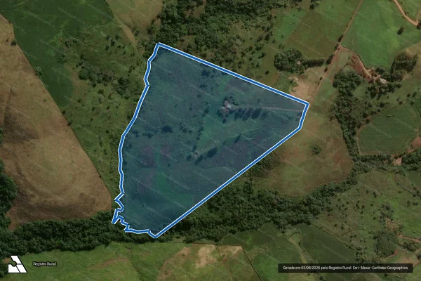 Imagem de satélite de Lote 284 ? PA 8 de Abril - Lote 284 em Jardim Alegre - PR