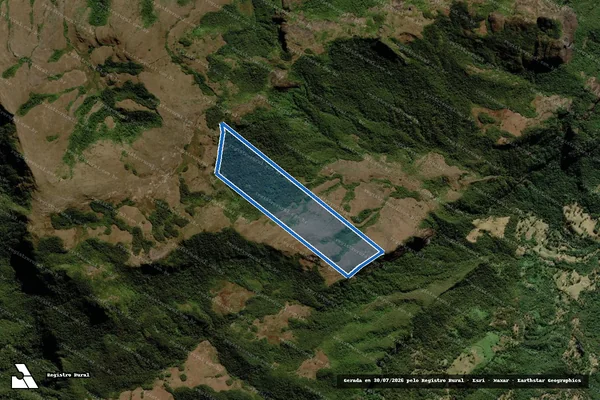Imagem de satélite de Serra do Papagaio - Parte 2 em Aiuruoca - MG