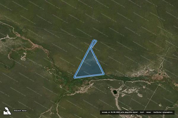 Imagem de satélite de Fazenda Geral Formosa - Parte 1 em Cônego Marinho - MG