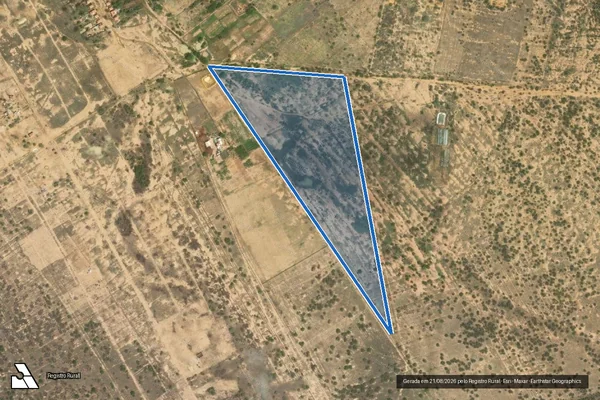 Imagem de satélite de Fazenda Santa Maria - Parte 65 em Xique-Xique - BA