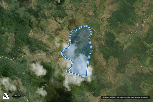Imagem de satélite de FAZENDA GITIRANA/CÓRREGO GITIRANA - FAZENDA GITIRANA em Bandeira - MG
