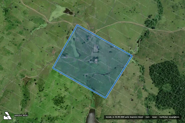 Imagem de satélite de Fazenda Eldorado - Fazenda Eldorado em Itapé - BA