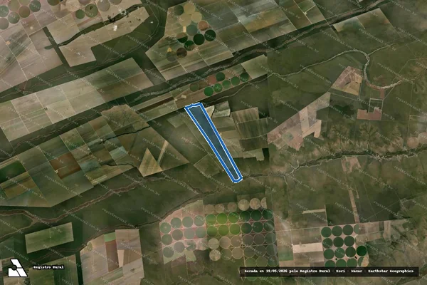 Imagem de satélite de Fazenda Irati - Fazenda Irati em São Desidério - BA