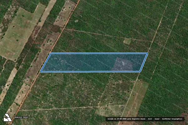 Imagem de satélite de PROJETO DE ASSENTAMENTO TERRA NOSSA ? Lote 07    - 001 em Mossoró - RN