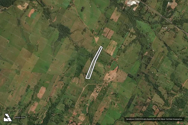 Imagem de satélite de Estância Boa Esperança - Parte 1 em Presidente Bernardes - SP