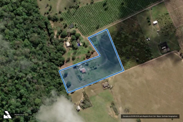 Imagem de satélite de SÍTIO CAMPO DOS SONHOS - SÍTIO CAMPO DOS SONHOS 2 em Linhares - ES