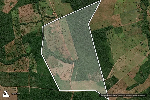 Imagem de satélite de FAZENDA MARIQUINHA - FAZENDA MARIQUINHA em Nazaré - TO