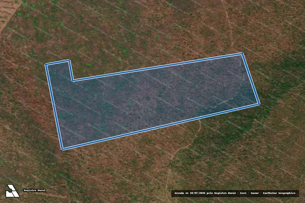 Imagem de satélite de FAZENDA JUREMA - Parte 1 em Hugo Napoleão - PI